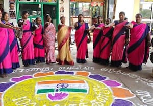  100 சதவீதம் ஓட்டளிக்க விழிப்புணர்வு