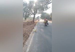  பாதுகாப்பு இல்லாத சாலை பணி: வாகன ஓட்டிகள் அவதி