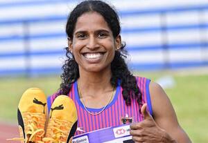 ரமேஷ், வித்யா 'தங்கம்' * இந்தியன் ஓபன் ஓட்டத்தில்...