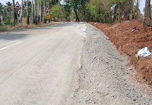  ரூ.3.5 கோடி மதிப்பீட்டில் ரோடு விரிவாக்க பணி தீவிரம்