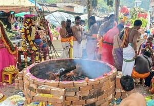  துருவம்மன் கோவிலில் மஹா சண்டி ஹோமம்