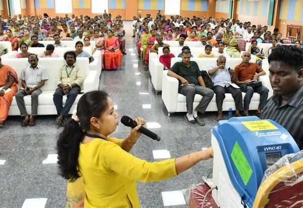  ஓட்டுச்சாவடி பணிகள் அலுவலர்களுக்கு பயிற்சி 