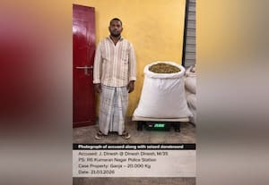 45 வழக்குகளில் தொடர்புடைய ரவுடி ஜாபர்கான்பேட்டையில் கைது