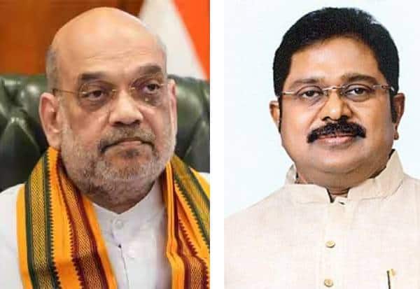  தே.ஜ., கூட்டணியில் 12 சீட் வேண்டும்: அமித் ஷாவிடம் தினகரன் வலியுறுத்தல்