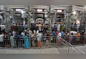  ராமேஸ்வரம் கோயிலில் குவிந்த பக்தர்கள்
