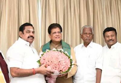 எந்தெந்த கட்சிக்கு எத்தனை தொகுதி; இபிஎஸ் உடன் பியூஷ் கோயல் ஆலோசனை