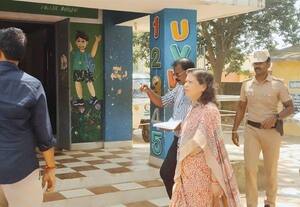  வடலுாரில் தேர்தல் பார்வையாளர் ஆய்வு