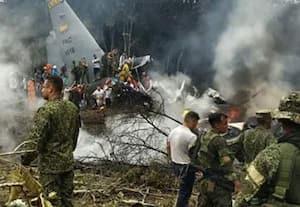 கொலம்பியாவில் ராணுவ விமானம் விழுந்து நொறுங்கியது; வீரர்கள் 34 பேர் உயிரிழப்பு