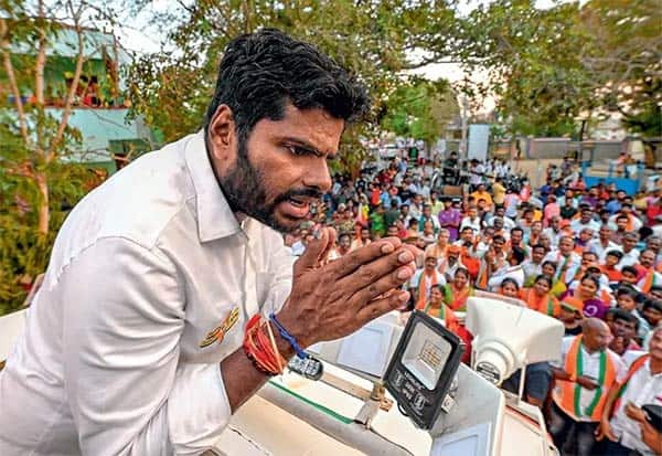 கோவை வடக்கு தொகுதியில் அண்ணாமலை போட்டியிட எதிர்பார்ப்பு