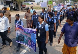  ஓட்டு விற்பனைக்கு இல்லை: வாக்காளர் விழிப்புணர்வு பேரணி