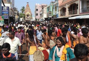  மீஞ்சூர் ஏகாம்பரநாதர் கோவில் தேர் திருவிழா விமரிசை