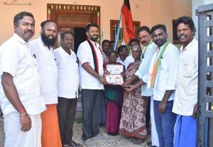 மணப்பட்டு கிராமத்தில் செந்தில்குமார் ஓட்டு சேகரிப்பு 