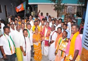 விளையாட்டு மைதானம் அமைத்து தருவதாக மணவெளி பா.ஜ., வேட்பாளர் செல்வம் உறுதி
