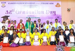  செயின்ட் ஜோசப் கல்லுாரி பட்டமளிப்பு விழா