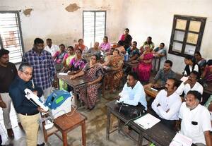 ஓட்டுச்சாவடி அலுவலர்களுக்கு பயிற்சி வகுப்பு 