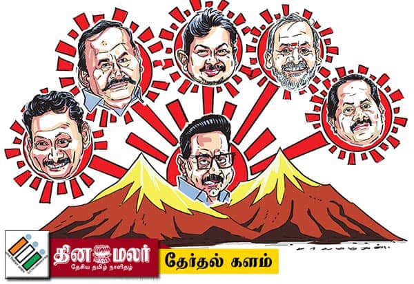  தி.மு.க., வில் பெரியண்ணன்கள் ஆதிக்கம்