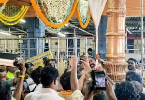  தாயமங்கலம் முத்துமாரியம்மன் கோயில் விழா கொடியேற்றத்துடன் துவக்கம்: ஏப். 5ம் தேதி பொங்கல் விழா