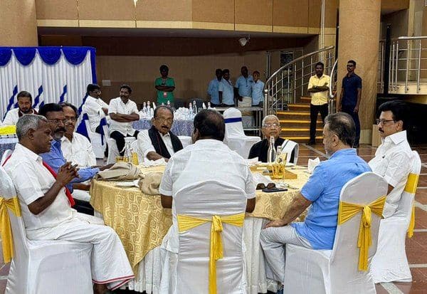  கூட்டணி கட்சி தலைவர்களுக்கு முதல்வர் ஸ்டாலின் தேநீர் விருந்து