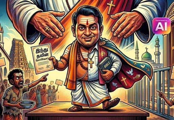  வெளியில் கிறிஸ்தவர், உள்ளே ஹிந்து; தனித்தொகுதிகளில் வேஷம்! பறிபோகும் பட்டியலின மக்களின் உரிமை