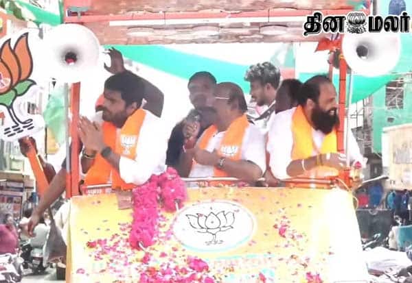  புதுச்சேரி இண்டி கூட்டணியில் தர்மம் இருக்கிறதா? அண்ணாமலை கேள்வி