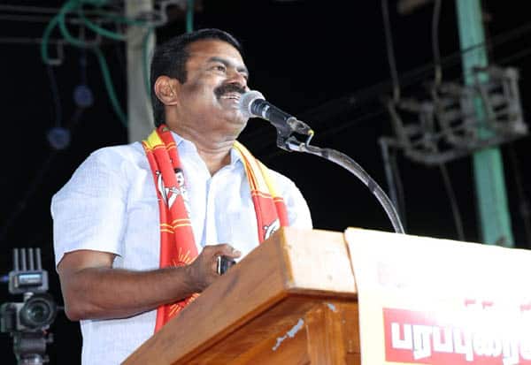 இலவசத்தை தேர்தல் வாக்குறுதிகள் என்று ஏன் மக்களை ஏமாற்றுகிறீர்கள்: சீமான் கோபம் 