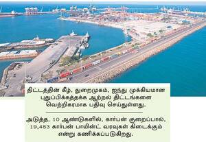  கார்பன் குறைப்பால் ரூ.50 கோடி வருவாய் துாத்துக்குடி துறைமுகம் புதிய முயற்சி