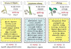 வேளாண் பொருட்கள் சந்தை நிலவரம்