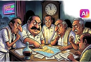  என்.ஆர்.காங்., வேட்பாளர்கள் நள்ளிரவில் ரகசிய ஆலோசனை