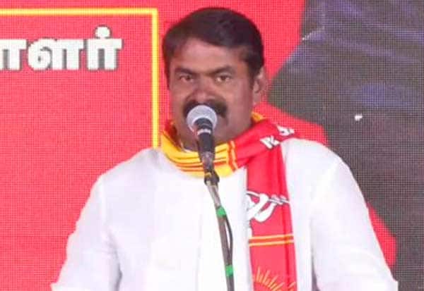 மக்களை நம்பாதவரே 2 தொகுதியில் போட்டியிடுவார்; விஜயை சாடிய சீமான்