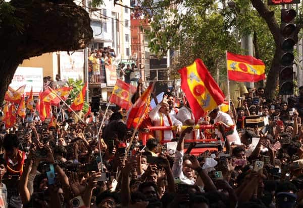 விஜய்க்கு பாதுகாப்பு இல்லை: அமித்ஷாவுக்கு தவெக புகார் கடிதம்