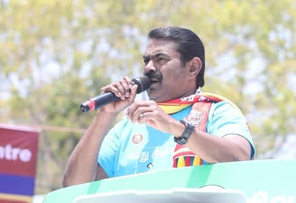 கருணாநிதி மகன் என்பதால் ஸ்டாலினுக்கு முதல்வர் பதவி என்பதே கொடிய சனாதனம்; சீமான்