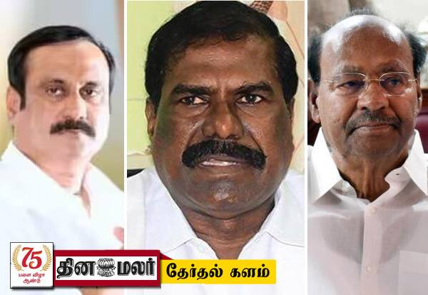 பென்னாகரத்தில் மகனை எதிர்க்க ஜி.கே.மணிக்கு ராமதாஸ் நெருக்கடி