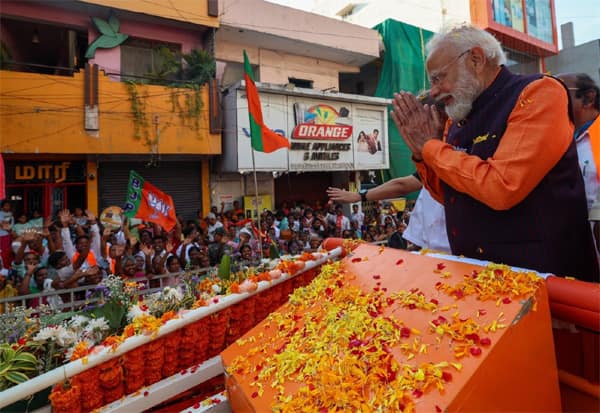 புதுச்சேரியை மிகச்சிறந்ததாக உருவாக்க தேஜ பாடுபடும்: மோடி