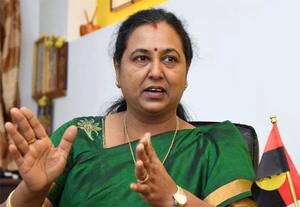 கருணாநிதி தெய்வம்; பிரேமலதா பரவசம்