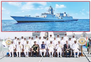 மூன்றாவது அணுசக்தி நீர்மூழ்கி கப்பல் நாட்டுக்கு﻿ அர்ப்பணிப்பு! உள்நாட்டில் தயாரிக்கப்பட்ட ஐ.என்.எஸ்., அரிதமன்