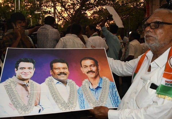 கமல் கட்சியில் இருந்து வந்தவருக்கு சீட்டா; கோவை காங்கிரசில் வெடித்த போராட்டம்