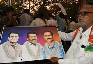 கமல் கட்சியில் இருந்து வந்தவருக்கு சீட்டா; கோவை காங்கிரசில் வெடித்த போராட்டம்