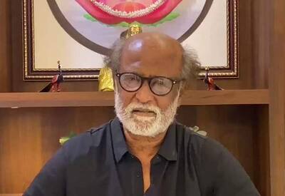 தேர்தல் பற்றி கேள்வி; கையெடுத்து கும்பிட்டார் ரஜினி
