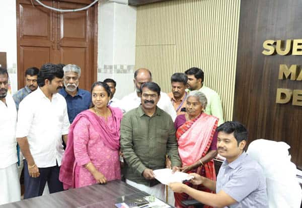 சீமான் வேட்புமனு தாக்கலில் விதிமீறல்; சப்- கலெக்டர், தாசில்தாருக்கு நோட்டீஸ்  