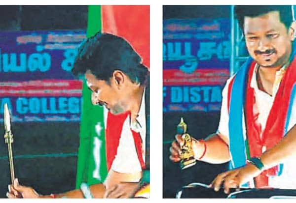 வேல் ரிட்டன்... புத்தருக்கு ஓகே...: உதயநிதியின் மதசார்பின்மை