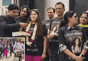 விவாகரத்து பெற்று வந்த மகளை மேளதாளத்துடன் வரவேற்ற நீதிபதி