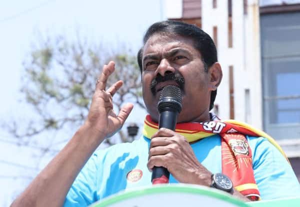 ஏன் என் வீட்டில் சோதனை நடத்தவில்லை: கேட்கிறார் சீமான்