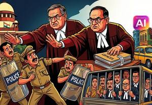 நீதிபதிகள் சிறைபிடிக்கப்பட்ட விவகாரத்தில் போலீசை நம்ப தயாரில்லை!: சுப்ரீம் கோர்ட் கடுப்பு