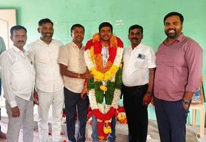  சென்னஹள்ளி விவிதோஷ் கூட்டுறவு சங்க தலைவர் தேர்வு