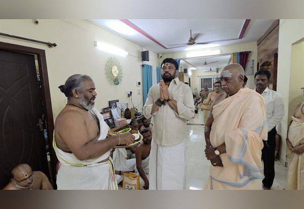  தி.நகர் சத்யா வெற்றிக்கு சிறப்பு பூஜை