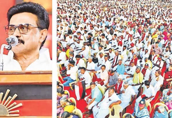 கண்டதை பேசுகிறார் பழனிசாமி : முதல்வர் ஸ்டாலின் குற்றச்சாட்டு