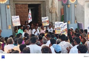  சுயேச்சை வேட்பாளர் சரவணன் குக்கர் சின்னத்திற்கு ஓட்டு சேகரிப்பு
