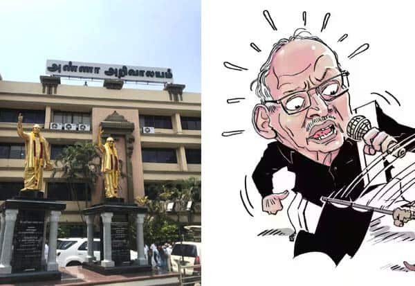 கோவில் நகரங்களில் வீரமணிக்கு அனுமதி இல்லை; பிரசாரத்துக்கு தடை போட்டது திமுக 