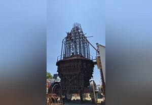  அவிநாசி தேர் திருவிழா: தயாராகும் தேர்கள்