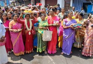  தந்தி மாரியம்மன் கோவிலில் திருக்கல்யாண உற்சவம்